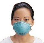 Medical staff wearing a N95 mask