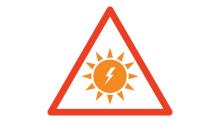 Image of Heat Illness caution icon